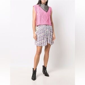 Isabel Marant Assia Flared Mini Skirt NWT